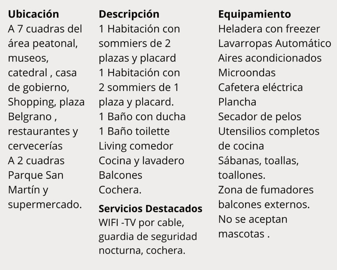 Locacion Jujuy Daire San Salvador de Jujuy Dış mekan fotoğraf